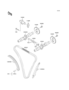 ER500 Распредвал