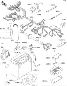 VN800 Электрика