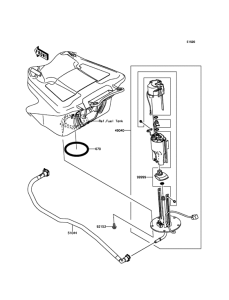 ZG1400 Топливный насос