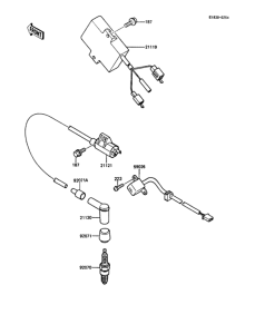 KMX200 Система зажигания