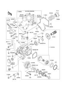 VN1600 Front bevel gear(1 / 3)