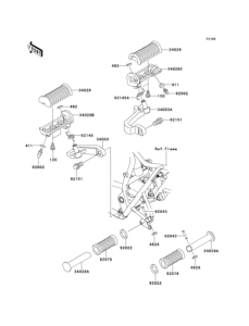 EJ650 Подножки