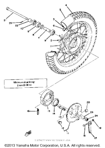 GTMXE Переднее колесо