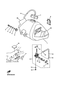 PW80 PW80M Tank fuel