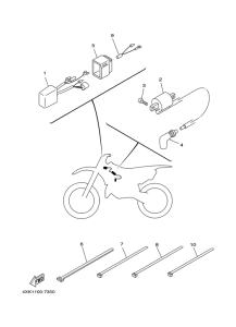 WR250Z Электрика 1