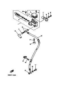 RT180E RT180 Передний тормозной цилиндр