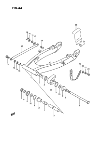 TS185 Маятник задний