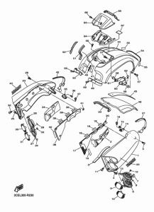 VMX17 Боковые обтекатели