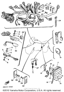 RZ350L Электрика