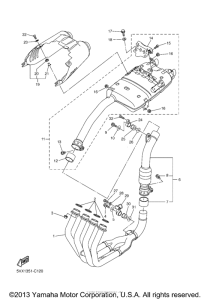 FZS6TC Выхлопная система