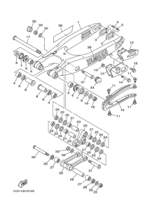 YZ125T1 Бугель