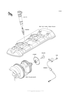ZX1000 Система зажигания
