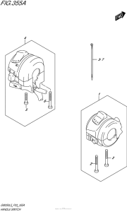 GW250 Рулевые переключатели