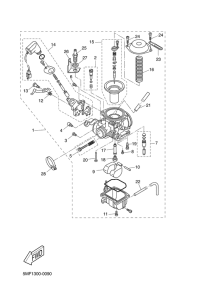 XQ150 Карбюратор