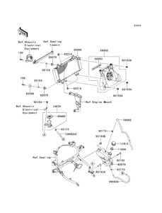 EX250 Радиатор