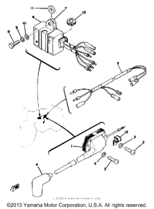YZ100D Электрика