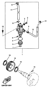 EW50 Масляный насос
