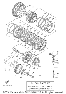 XV17PCP Сцепление