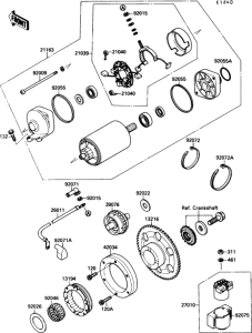 VN1500 Стартер