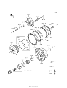 ZR800 Сцепление