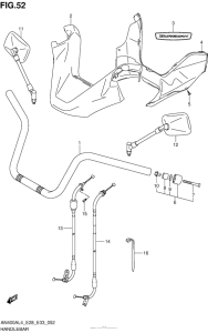 AN400Z (ABS) Handlebar (An400Al4 E33)