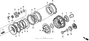 VT600CD2 Сцепление