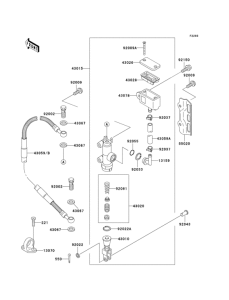 Задний торм цилиндр
