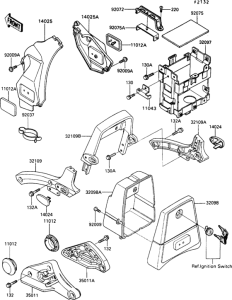  Короб для АКБ