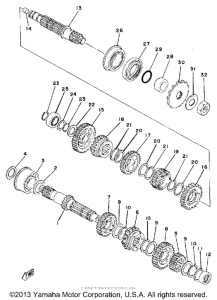 TT500H Трансмиссия