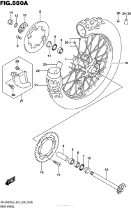 Переднее колесо