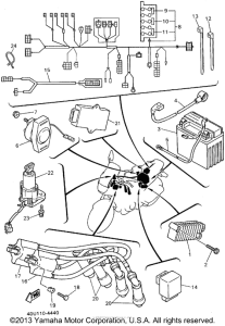 XJ600SF Электрика