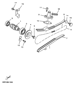 YP150D Nockenwelle. kette