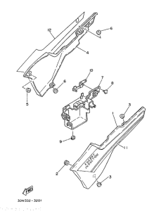 RD75LC Боковые обтекатели