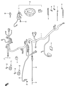 GSX750 Жгут проводов