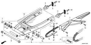 CBR500R (ABS) Маятник