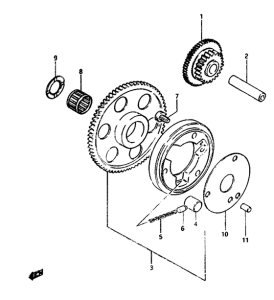 GS1150 Муфта стартера