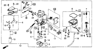 XL250R Carburetor 82-83