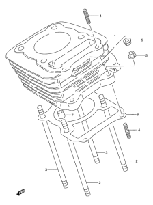 DR200 Цилиндр