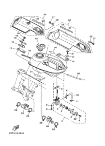 XG250 ﾌﾕｴﾙﾀﾝｸ
