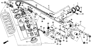 XR200R Rear shock absorber 84-85