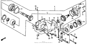 VF700C Дифференциал