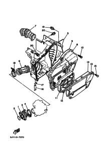 TW125 Впускная система
