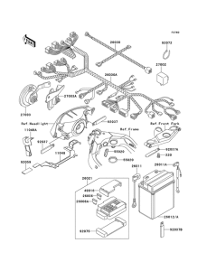 ZX1100 Электрика