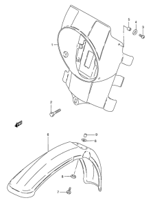 TS185 Фара головного света
