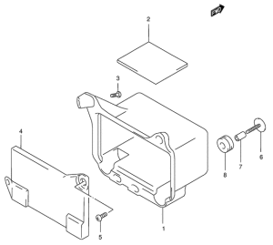 AN400 Аккумулятор holder