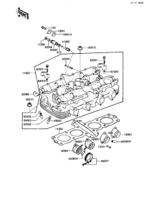 KZ440 Головка цилиндров