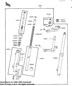  Вилка передней оси