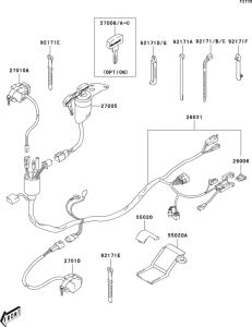  Замок зажигания
