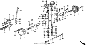 CR250R Exhaust valve 90-91