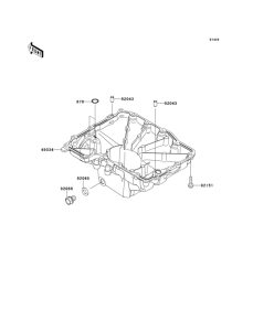 KLZ1000 Маслянный поддон